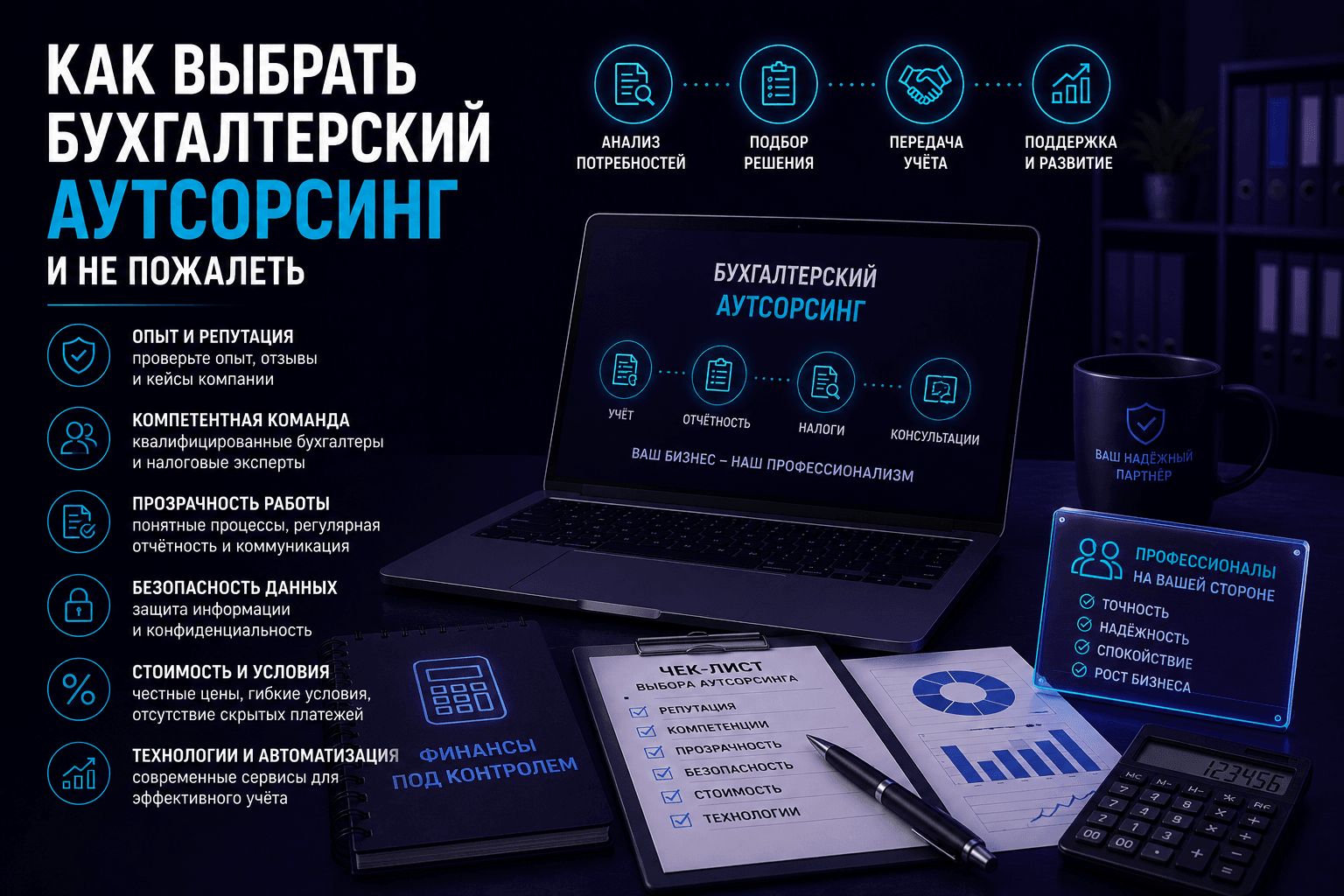 Как выбрать бухгалтерский аутсорсинг и не пожалеть