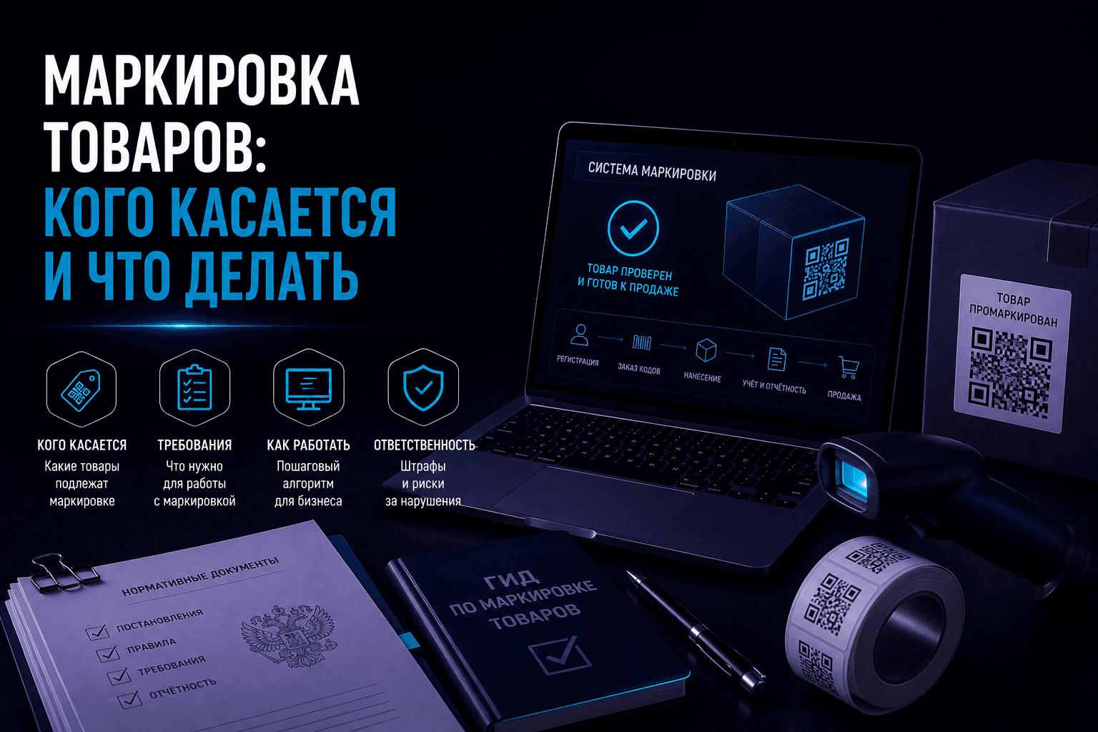 Маркировка товаров: кого касается и что делать