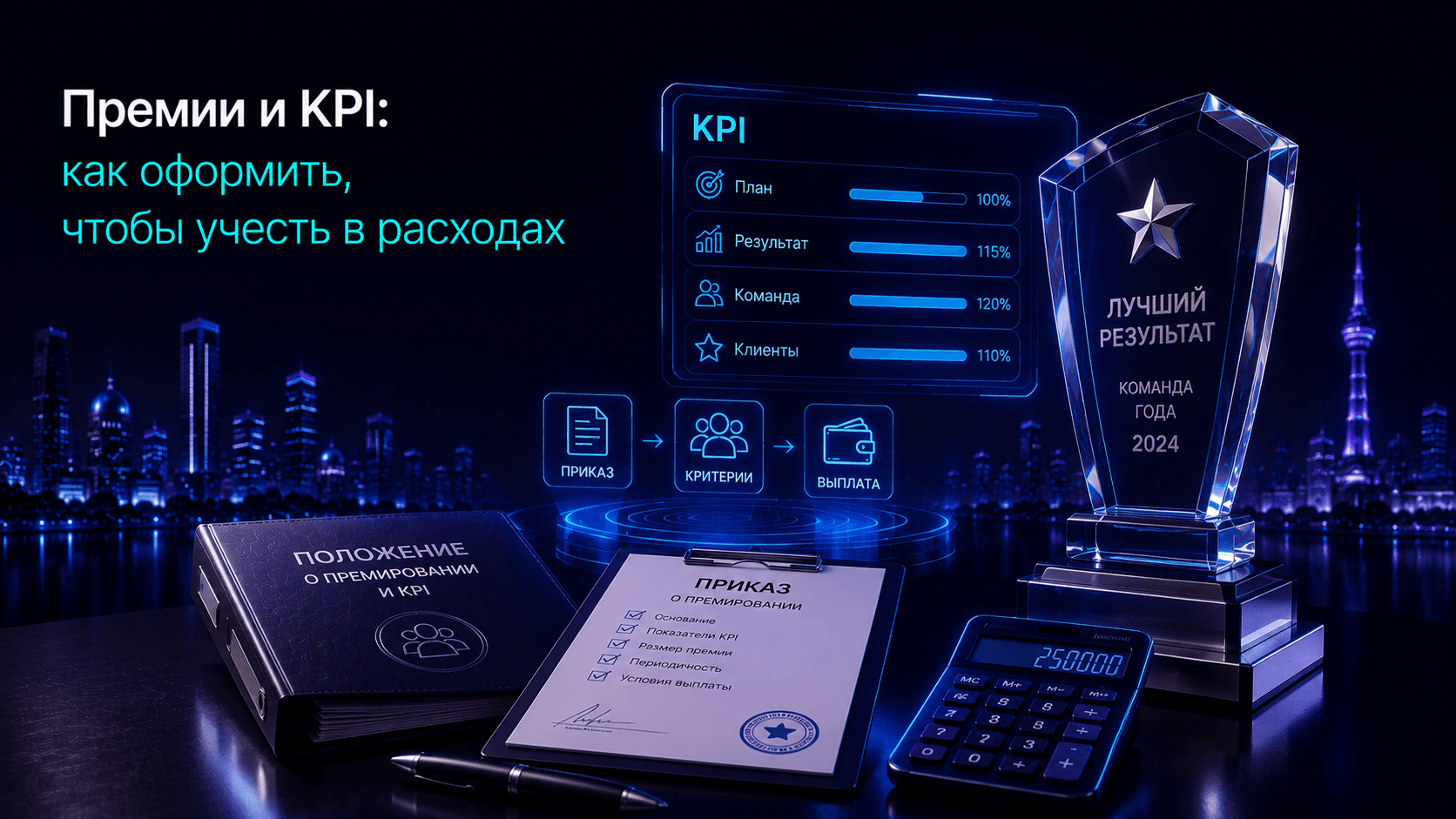 Премии и KPI: как оформить, чтобы учесть в расходах