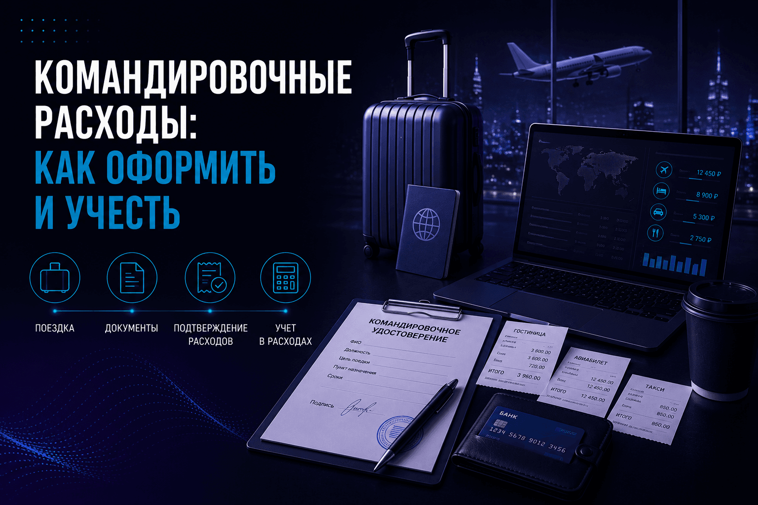 Командировочные расходы: как оформить и учесть