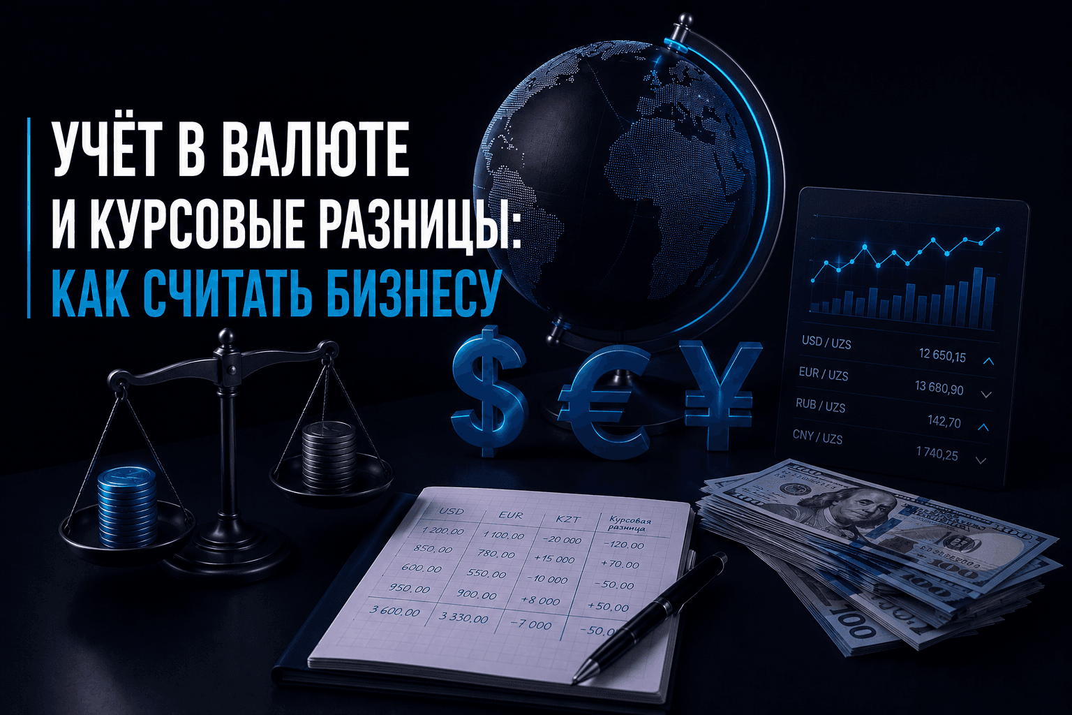Учёт в валюте и курсовые разницы: как считать бизнесу