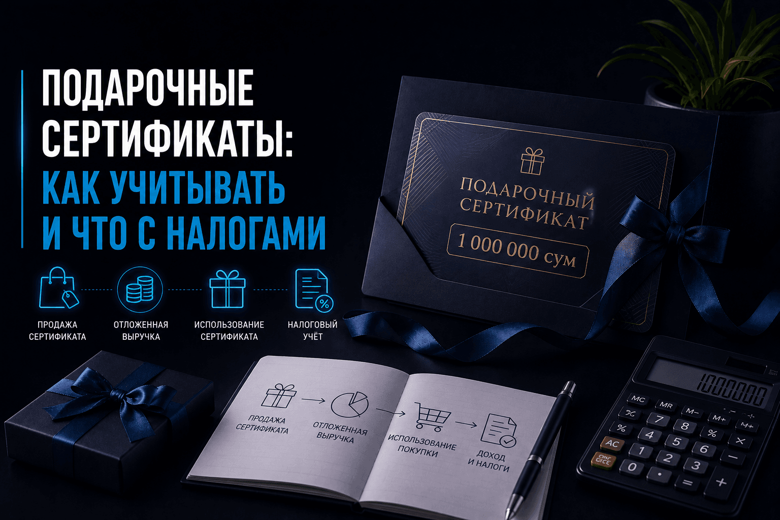 Подарочные сертификаты: как учитывать и что с налогами