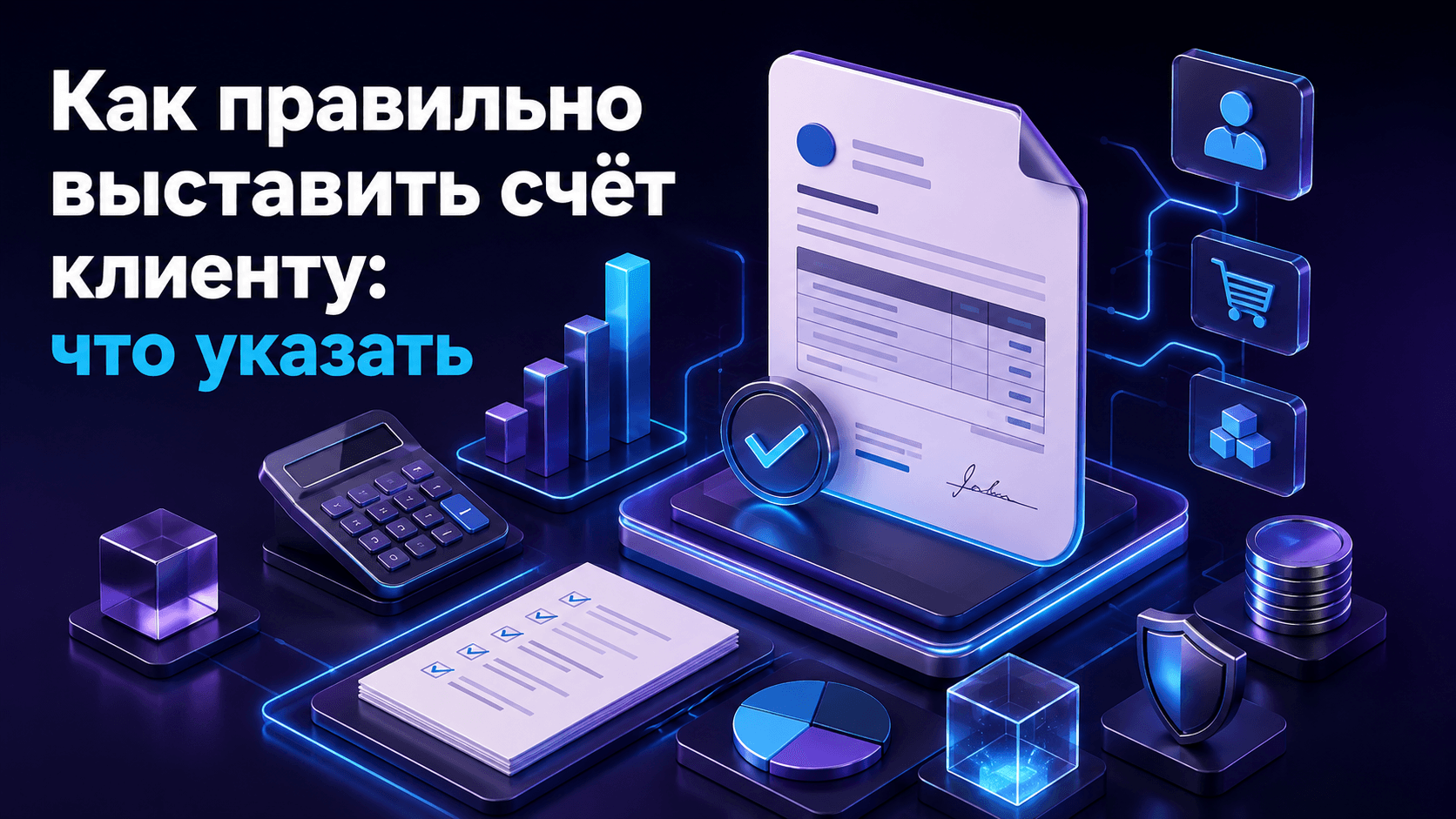 Как правильно выставить счёт клиенту: что указать